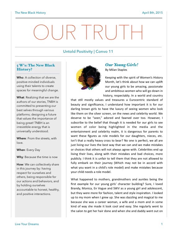 This Month’s Our Story&nbsp;Newsletter